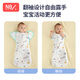 Newbell baby sleeping bag surrender style newborn baby anti-jump swaddle quilt for children and children anti-kicking quilt artifact Space L single layer cotton recommended 10-20Jin Jin equals 0.5 kg