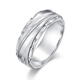 Pt.Charm new product simple and fashionable platinum ring PT950 platinum men's ring Valentine's Day gift customized other size 12 grams as an example