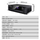 Shanshui (Sansui) DM2 Home KTV-Verstärker, Hochleistungskartenpaketverstärker, professioneller Bass, Verstärker mit fester Beständigkeit, KTV-Audio-Bluetooth-DM2-Karaoke-Verstärker [Peak 900W]