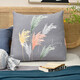 
April Town (April Town) Pillow pillow home autumn triangle pillow cushion waist protection pillow single bed sofa bay window waist pillow waist bag Fragrant grass green CKDP5-H1396 20*50*55cm