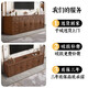 Xiaomuwo (XIAOMUWO) solid wood TV cabinet combination cabinet heightened storage background wall wooden modern Chinese floor cabinet living room boutique furniture two-door TV cabinet Specifications