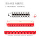 HAPE Children's Harmonica Wooden 10 échelles Blues Harmonica Échelles totales et échelles pour hommes et femmes cadeaux enfants pour enfants Blues Harmonica (rouge) 3-12 ans