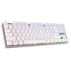 
CHERRY Cherry MX8.2TKL mechanical keyboard wireless Bluetooth three-mode game e-sports color light backlight 87-key laptop sends arms box three-mode white red axis sends arms box