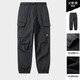 Chameau [même style que wang dunkai] pantalon de coquille souple attachant les pieds de travail décontracté pantalon plus en velours à l'eau de charge résistante