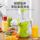 Jingyan manual juicer hand-pressed juicer household original juice machine small residue juice separation freshly squeezed fruit juice press artifact double port design juice + ice cream fruit green