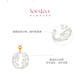 Чоу Тай Фук Soinlove Pink Gold Ten Miles Red Makeup Koi Рыбы носят золотые белые раковины Женщины Женщины VR1479