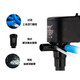 SOBO Songbao Fish Tank Submersible Pump Three-in-One Filter Pump Aerobic Submersible Pump Fish Raising Water Pump Aquarium Fish Tank Circulation Pump Water Pump WP3660 with 100-120cm Fish Tank 40W