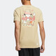 Adidas [JD Outlet] NEO men and women summer fashion print breathable sports and casual short-sleeved T-shirt HC9742 HC9742 L