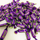 Shifangyi Russian Purple Candy Original Imported Snacks Chocolate Candy KDV Purple Candy Chinese New Year Candy Purple Candy 500g (about 70 pieces)
