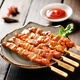 Huadu Food Bone and Flesh 2Jin Jin is equal to 0.5kg/bag/25 skewers Chicken Leg Skewers Chicken Crispy Bone Skewers Air Fryer Ingredients BBQ
