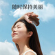 Original Heart Black Gold Sandalwood Cloud Comb Round Fine-Tooth Comb Handheld Portable Head Massage 9.5cm