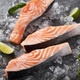 Meiwei Frozen Chilean Strictly Selected Salmon Fillets 4 Packs Net Weight 480g Atlantic Salmon Seafood Fish