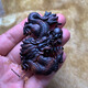 Xiaomu Yuansheng Hainan yellow rosewood flying dragon in the sky pendant animal zodiac pendant necklace dragon pendant car hanging piece