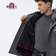 Beast King Park Superando hombres Haining Fur Coat Fox For Collar de piel Menora Rabbit Fur Inner Liner Inner Autumn and Winter Medium Longitud más terciopelo.