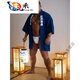 Xiongxiong convenience store men's Japanese style thong Japanese style six-foot Japanese pure white crotch cloth kimono sumo underwear white one size