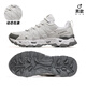 
Camel Qingyan hiking shoes breathable non-slip wear-resistant hiking sports shoes for men in summer 2025 new women's outdoor shoes F14B693073B white gray, men's secret web version 42