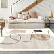 Bowge Bird Teppich Wohnzimmer Couchtisch Decke Japanische Wasabi-Stil Nordic Schlafzimmer Ins Stil Sofa Nachttisch Decke Home Einfacher ZJ691- 140*200 cm