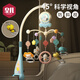 Royal newborn baby 0-6 months electric rotatable bed bell stroller pendant bedside rotating rattle toy 1 year old