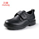Chaussures en cuir noir de Berger Boy Spring and Automne Chaussures Boy's Campus Performance Chaussures en cuir décontractées et polyvalentes Little Gentleman's Etiquette Chaussures Gentleman's Black 34