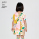 jnby by JNBY new Jiangnan cloth children's clothing short-sleeved A-type dress 24 autumn girls 1O7G12460 690/mixed powder (batch 1) random pattern 130cm