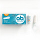 O.B.OB Tampon Menstruation Chotcon-Swab встроенный тетя Day и ночное плавание, подходящее для санитарной салфетки, тампон, 16 кусочков метра