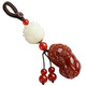 Leledi Pixiu Keychain Car Lucky Pendant Couple Men and Women Creative Tiger Eye Stone Pixiu Style
