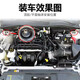 FAFEIER标致408全新308/S前减震器508L顶胶4008轴承5008天逸C5雪铁龙508L 左前顶胶1个 15-24标致5008