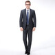 Hong Kong Classic Car Business formeller Anzuganzug Anzug Hersteller Anzug Bräutigam Best Man Hochzeitskleid Marke mittleren Alters Middle Color Wolle Anzug High -End -Jacke regulärer Stil 9721 Stil - Marineblau 185/100a - Hosengröße bitte hinterlassen