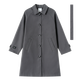 Elle Kids French Fashion Trench Coating] Frühlings- und Herbstmädchenjacke Großer Kinder mit mittlerer vielseitiger Modus-Trench Coat