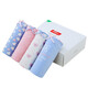 Die Anfen 4-pair underwear for women, cotton sweet women, high waist belly-closing lace shorts, women's 13118 4883A variety of multi-color heart combinations L (1 foot 9-2 foot 2)