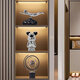Soft Decoration Ornament Feel Light Luxury Model Room Wohnzimmer TV -Schrank Open Grid Sales Office Bücherregal Dekoration 3883 STEP UP UP up