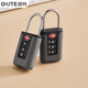 Goode (GoTe) Passwort Sperre Vorhängeschloss TSA Reisetasche Backpack Lock Anti-Diebstahl Koffer Schloss Schloss Schublade Schloss