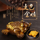 Feixiang tea pet ornaments, color-changing golden toad tea pet ornaments, tea set, toad tea art accessories, lucky toad tea pet tea play, golden golden toad