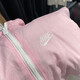 耐克（Nike）外套女装2025夏季新款运动服健身训练透气休闲立领梭织防风衣夹克 DM6186-690粉色白色  L