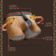 Gdad Herrenunterwäsche Herrenkämmerte Baumwoll Antibakterielle Schritte Boxerhose mittelgroßer großer gedruckter High-End-Geschenkbox-Shorts G1105-light Coffee-Dark-Kaffee-No-Schwarz-Black-Black 4xl (geeignet für 175-220 Jin [Jin gleich 0,5 kg]))