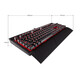 USCORSAIR K68 Mechanical Keyboard Wired Connection Gaming Keyboard Red Axis Single Light Dust and Waterproof Full Size Keyboard K68 Red Axis Red Axis