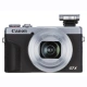 Canon CanonPowerShot G7 X Mark III G7X3 Digital Camera Silver About 20.1 Megapixels/Smooth Skin Mode/4K Video Shooting
