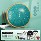 hluru ethereal drum 15-tone 14-inch lotus color hollow drum ethereal piano steel tongue Zen drum beginner professional-grade percussion instrument Huashu 13-inch 15-tone D-tuning malachite + drum stand + full set of accessories