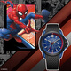 CITIZEN watch men's Japanese and Korean watch Marvel Spider-Man light kinetic energy PU belt for students to send Valentine's Day gift AW1156-01W