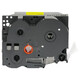 ETT-Applicable Brothers Label Machine Ribbon 161 561 761 261 36mm Yellow-Back Black Text ETT-661 Etikett Machine Ribbon