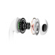 Newmine NM-LK06 Tipo Auriculares Wired y Wired Música Simulación de teléfonos móviles Auriculares Tipo-C Versión Semi-In-Ear Ajuste Versión mejorada White