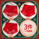 Año de nacimiento de Modal Panteras de algodón de algodón de algodón Sexy, no secreto Beating Butcks Boxer When Women's Shorts Red 839+1812+829 XL adecuado para 120-140Jin [Jin equivale a 0.5 kg]
