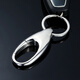 Jobon Edelstahl Schlüsselkette Männer und Frauen Autos Schlüsselkette Ring Anhänger Metall Personalisierte kreative Neujahrs -Feiertagsgeschenk