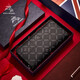 Paul Mesid Men's Wallet Men's Long Leather Cuir Zipper Fashionable Cow Hide Bag Gift For Boyfriend Husband Pather Pat
