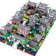 Zhiai Falcon Building Blocks Chinesischer Stil Bauergebäude Erwachsener Mikrokorn-Baugruppen Building Block Spielzeug Ornamente Modell Potala Palace 3884 Partikel + Licht + Werkzeuge