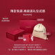 柏萨尼（PESASRIE）轻奢品牌包包女包单肩包新款女士斜跨包百搭小圆包情人节生日礼物 咖啡色【全国十仓/当次日达】 奢侈礼盒送女友送老婆送妈妈