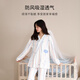 
Aijia confinement clothes for summer thin pure cotton postpartum spring and autumn 100 cotton sweat-absorbing postpartum summer pregnant women pajamas home clothes for breast pad spring and autumn 15-25 pure cotton D1289-1 L (135 Jin [Jin equals 0.5 kg]) can be worn after pregnancy