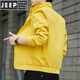 JEEP SPIRIT2023 Autumn New Men's Jacket Korean Style Trendy Spring and Autumn Clothing Top Work Jacket Men's 27 Styles Black Spring and Autumn XL 124-143Jin Jin is equal to 0.5 kg