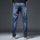 Jeep Spirit haut de gamme Jeans Jeans masculin 2025 Spring and Automne NOUVEAU BUSINESS LUMBRES LUMBRE STRAPT SLIM SLIG STERGT PANTS MEN'S 866 BLUE 28