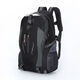 Nueva bolsa de montañismo al aire libre senderismo gran capacidad mochila hombres y mujeres bolsas de viaje mochila mochila escolar mochila impermeable negro